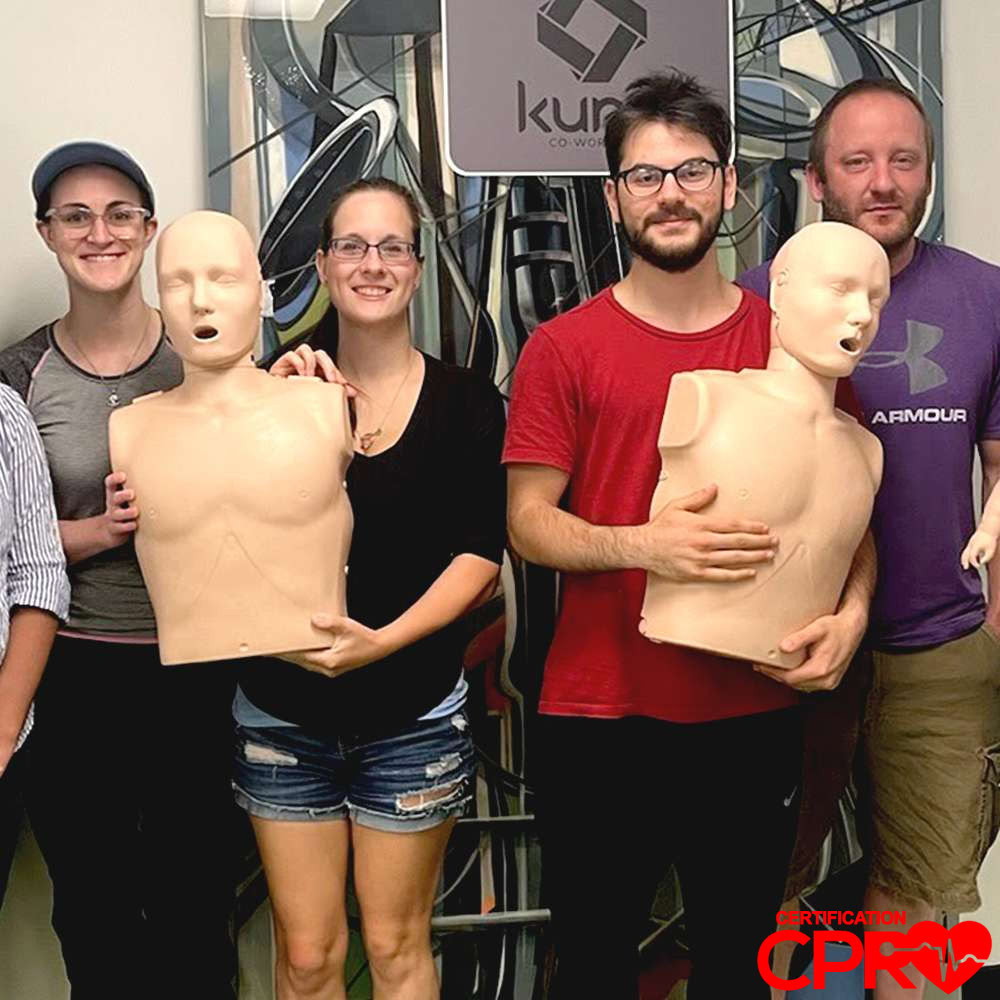 CPR certification training with mannequins in El Paso. Learn life-saving skills from certified instr.